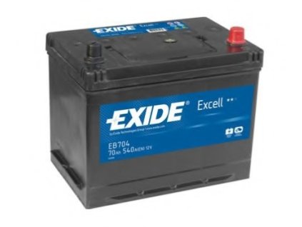 109675 autobateria exide excell 12v 70ah 540a eb704