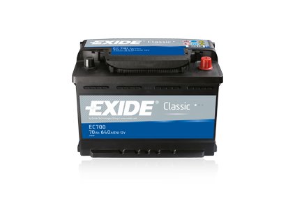 109714 autobateria exide classic 12v 70ah 640a ec700