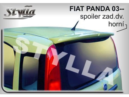 117520 spojler dveri horny stylla fiat panda od r 2003
