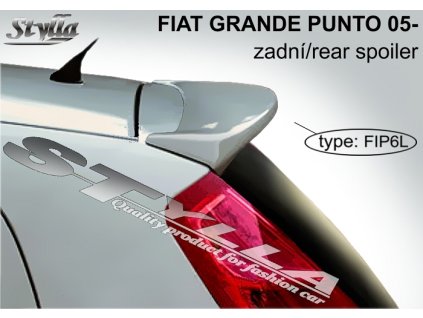 117505 spojler dveri horny stylla fiat punto grande 2005 2009