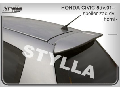 119530 spojler dveri horny stylla honda civic htb 5 dveri 2001 2006
