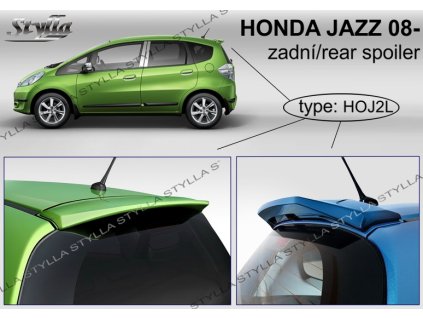 119635 spojler dveri horny stylla honda jazz 2008 2014