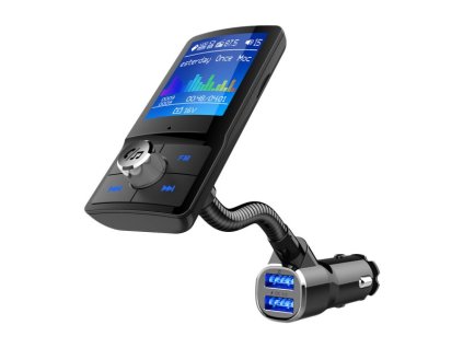 142144 fm transmiter s lcd displejom a usb