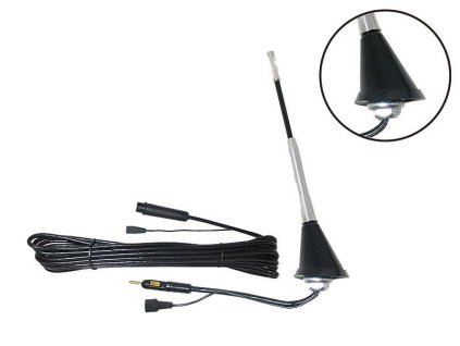 119086 antena stresna alu so zosilnovacom 20cm