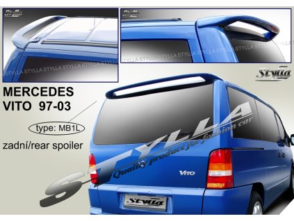 120538 spojler dveri horny stylla mercedes vito 1997 2003