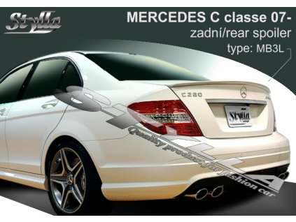 120532 spojler kapoty stylla mercedes c w204 2007 2014
