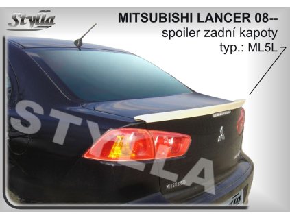 120577 spojler kapoty stylla mitsubishi lancer sedan od 2008 ml5l