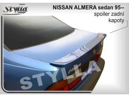 120616 spojler kapoty stylla nissan almera sedan 1995 2000