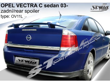 120844 spojler kapoty stylla opel vectra c sedan 2002 2008 ov11l