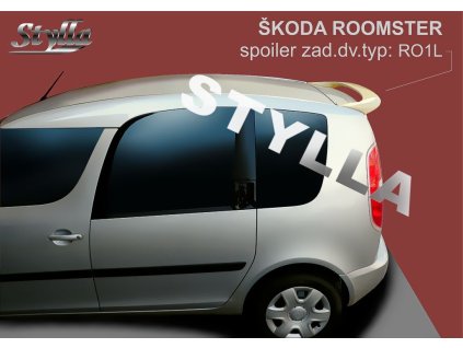 121198 spojler dveri horny stylla skoda roomster od 2006