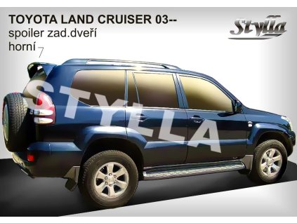 121336 spojler dveri horny stylla toyota land cruiser 120 2002 2009