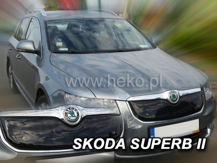 115168 zimna clona masky skoda superb ii 2008 2013 horna