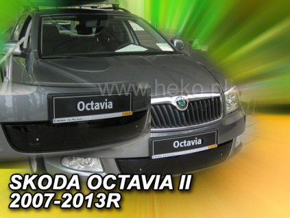 115147 zimna clona masky skoda octavia ii facelift 2007 2013 dolna