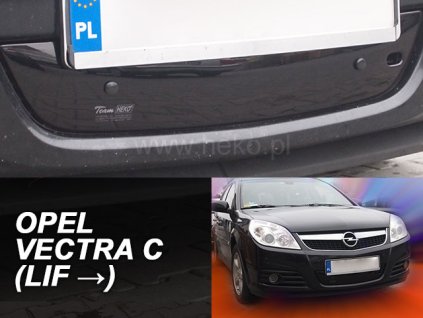 112033 zimna clona masky opel vectra c liftback 2006 2008 dolna