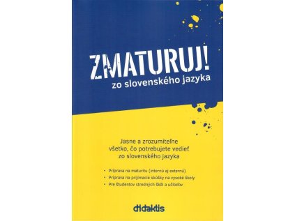 Zmaturuj zo slovenskeho jazyka