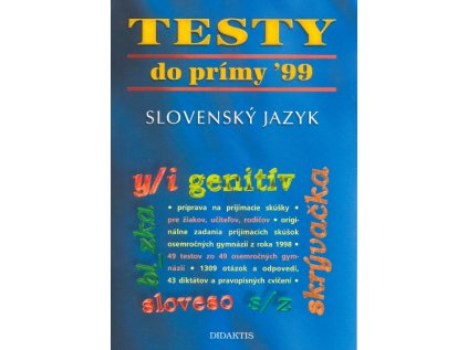 Testy do primy 99 slovensky jazyk