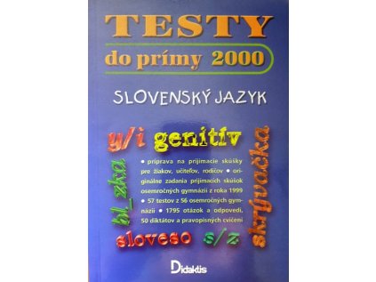 Testy do prímy 2000 slovenský jazyk