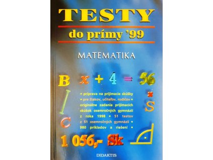 Testy do prímy 99 matematika