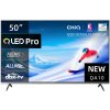 UHD QLED TV 50" CHiQ 50QA10 ultratenká Google TV DLG 120 Hz záruka 2+2 roky