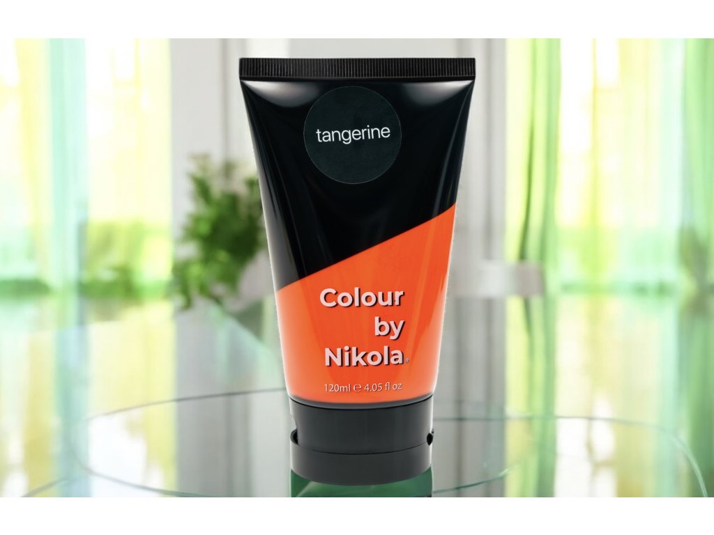 Color by Nikola Hair Colour, TANGERINE oranžová, Barva na vlasy, Tangerine, orange, Farba do włosów, Tangerine, pomarańczowy pigment, Colour by  Nikola
