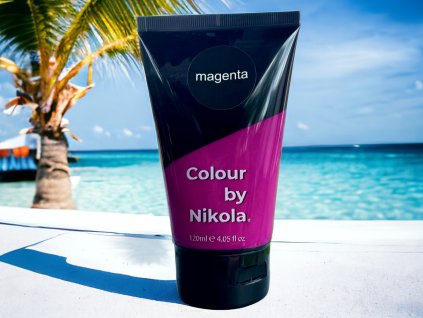 Color by Nikola barva na vlasy, Magenta, Růžovo fialová, Hair Colour, Pink purple, Farba do włosów, Różowy i fioletowy, 120 ml Colour by Nikola