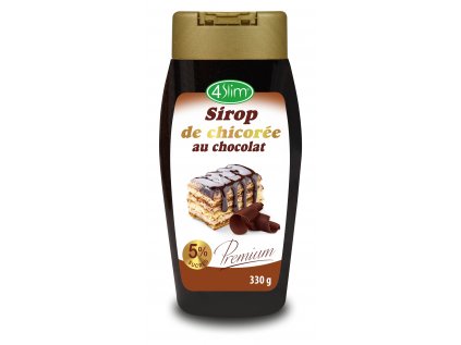 etiketa čekankovy topping cokolada 330g FR