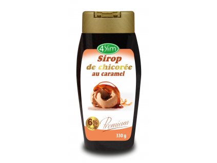etiketa čekankovy topping karamel 330g FR