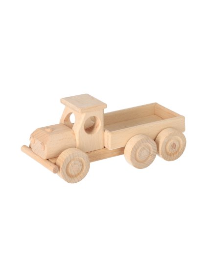 22281 drevene nakladni auto s korbou
