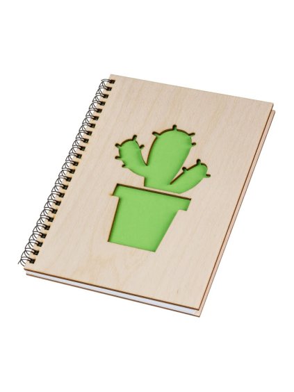 20976 dreveny blok a5 kaktus ii