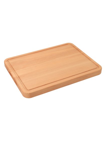 22818 masivni krajeci deska 40 x 30 cm s drazkou