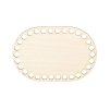 22482 drevene dno na kosik oval 20 x 15 cm