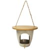 22854 ptaci krmitko z rostlinnych vlaken s bambusovym vikem