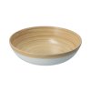 21219 1 bambusova miska bila 23 cm