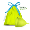 LadyCup Menstrual Cup Neon