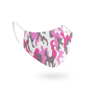 Dvouvrstvá rouška ze 100% bavlny (Barva Růžová camo, Velikost L)