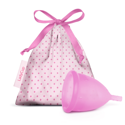 LadyCup Menstrual Cup Pink