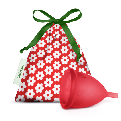 LadyCup Menstrual Cup Wild Cherry