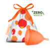 LadyCup Menstrual Cup Orange