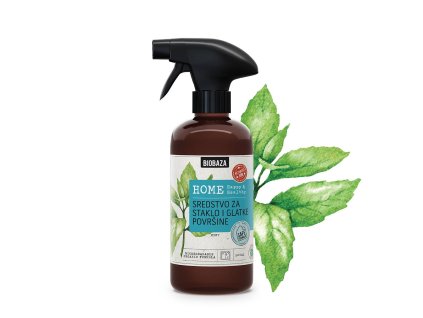 BIOBAZA HOME Čistiaci prostriedok na sklo 500ml