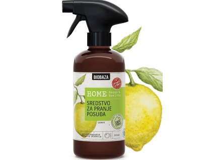 BIOBAZA HOME Čistiaci prostriedok na riad 500ml