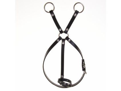 Stecken pferd Martingale braun