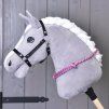 Horse on a Stick Cordeo Pink Stripe