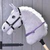 Horse on a Stick Cordeo Lila Stripe