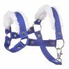 Hobby Horse Halfter blau mit Pelz