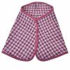 Stockpferd set festlich Bordeaux