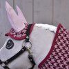 Stockpferd set festlich Bordeaux