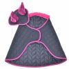 Hobby Horse Set Thermo black with Fur