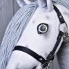 Hobby Horse Unicorn Silver schwarzem Halfter
