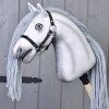 Hobby Horse Unicorn Silver schwarzem Halfter