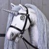Hobby Horse Unicorn Silver schwarzem Halfter